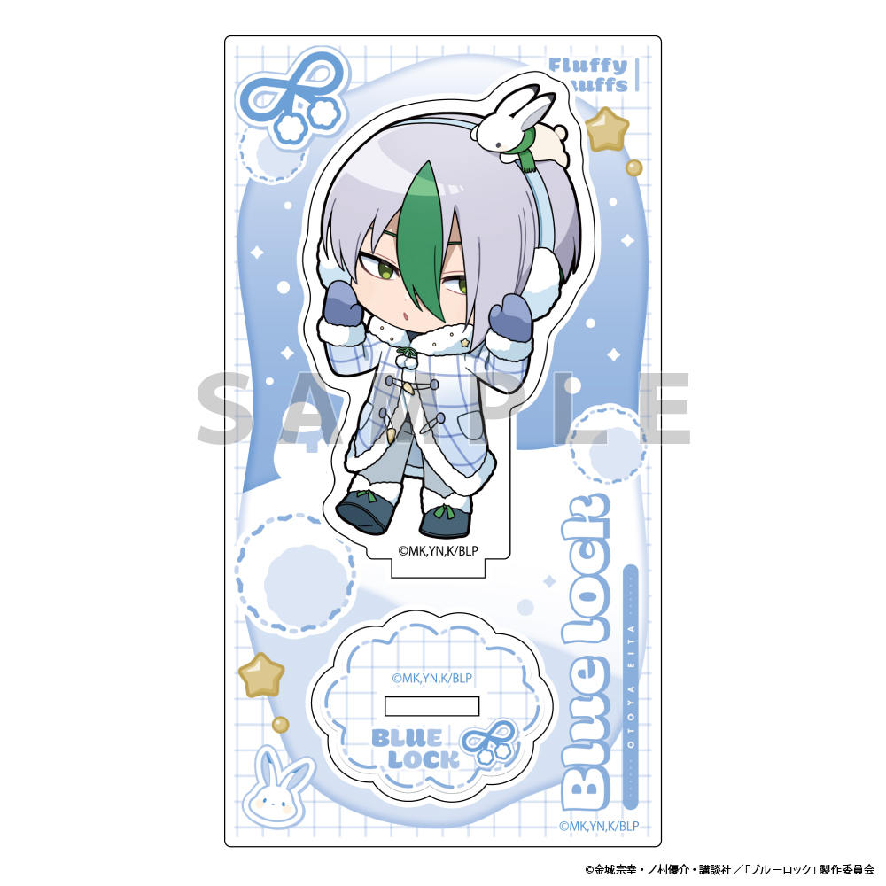 ブルーロック]アクリルスタンド（乙夜 影汰／ふわふわイヤーマフ