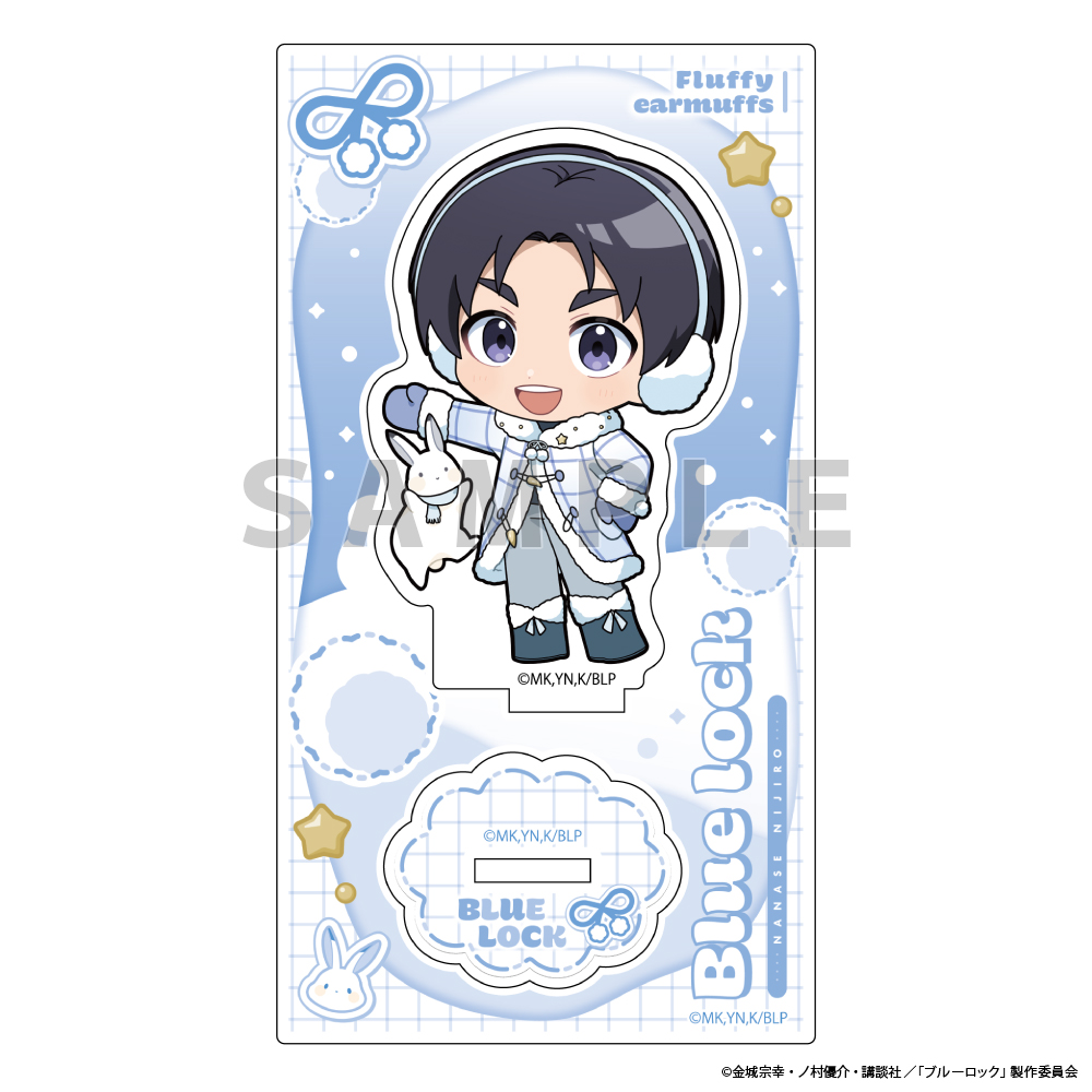 ブルーロック]アクリルスタンド（七星 虹郎／ふわふわイヤーマフ