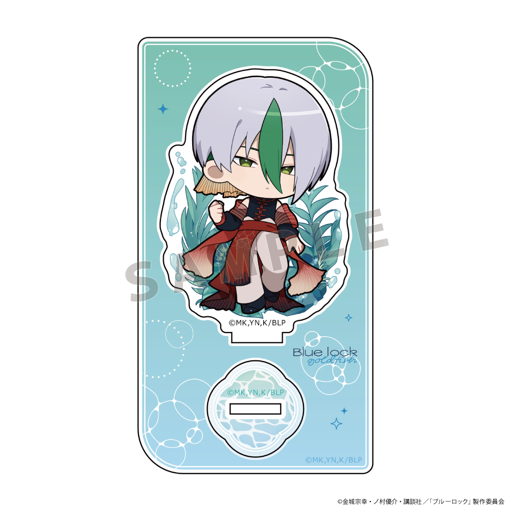 ブルーロック乙夜影汰アクリルスタンド缶バッジ バレンタインカフェぬいぐるみ展他 ブルーロック]アクリルスタンド（乙夜 影汰／金魚） - Parflette-パル