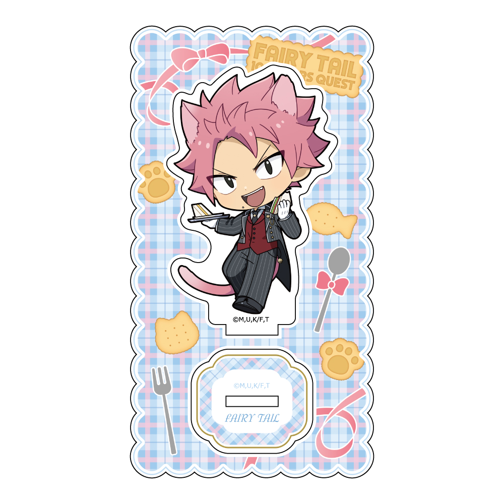 FAIRY TAIL 100年クエスト]アクリルスタンド（ナツ／猫耳給仕服 
