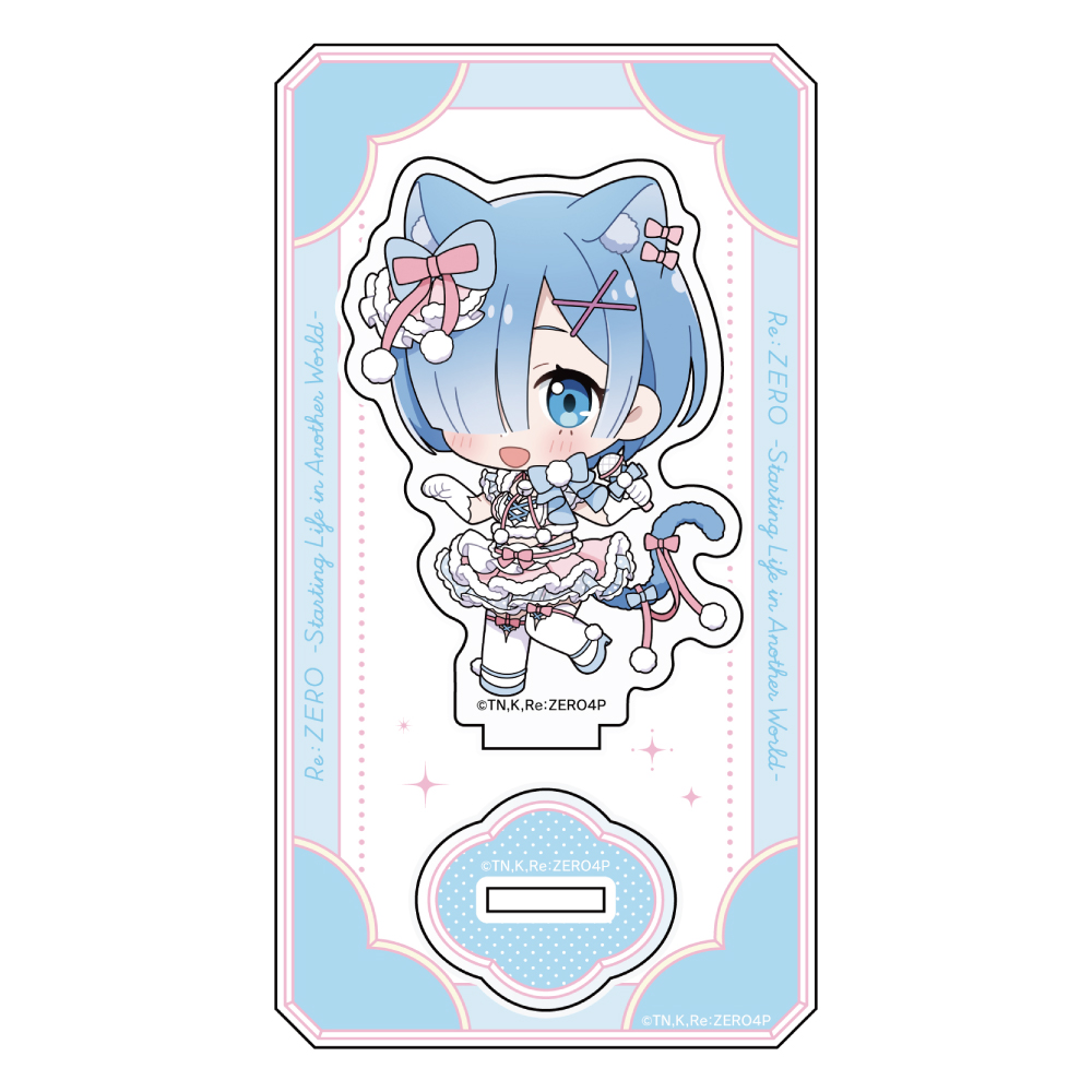 Re:ゼロから始める異世界生活]アクリルスタンド（レム／けもみみ