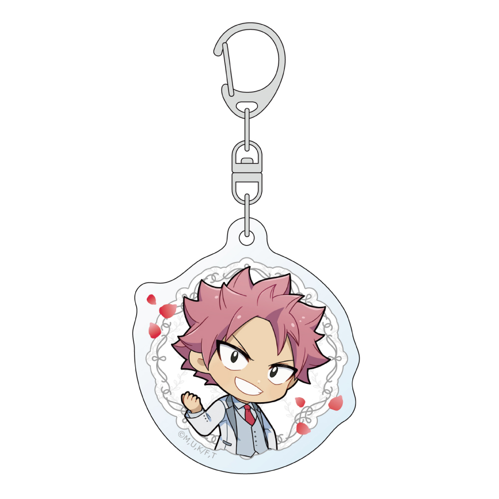 フェアリーテイル 原画展 キーホルダー でふぉめ ナツ FAIRYTAIL