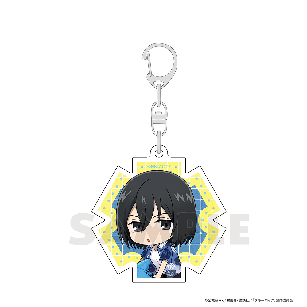 進撃の巨人]アクリルキーホルダー（ミカサ／バカンス） - Parflette