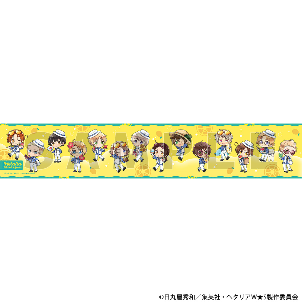 ヘタリアTheBeautifulWorldマフラータオルコンプ ヘタリア World☆Stars]マフラータオル（サマーバケーション