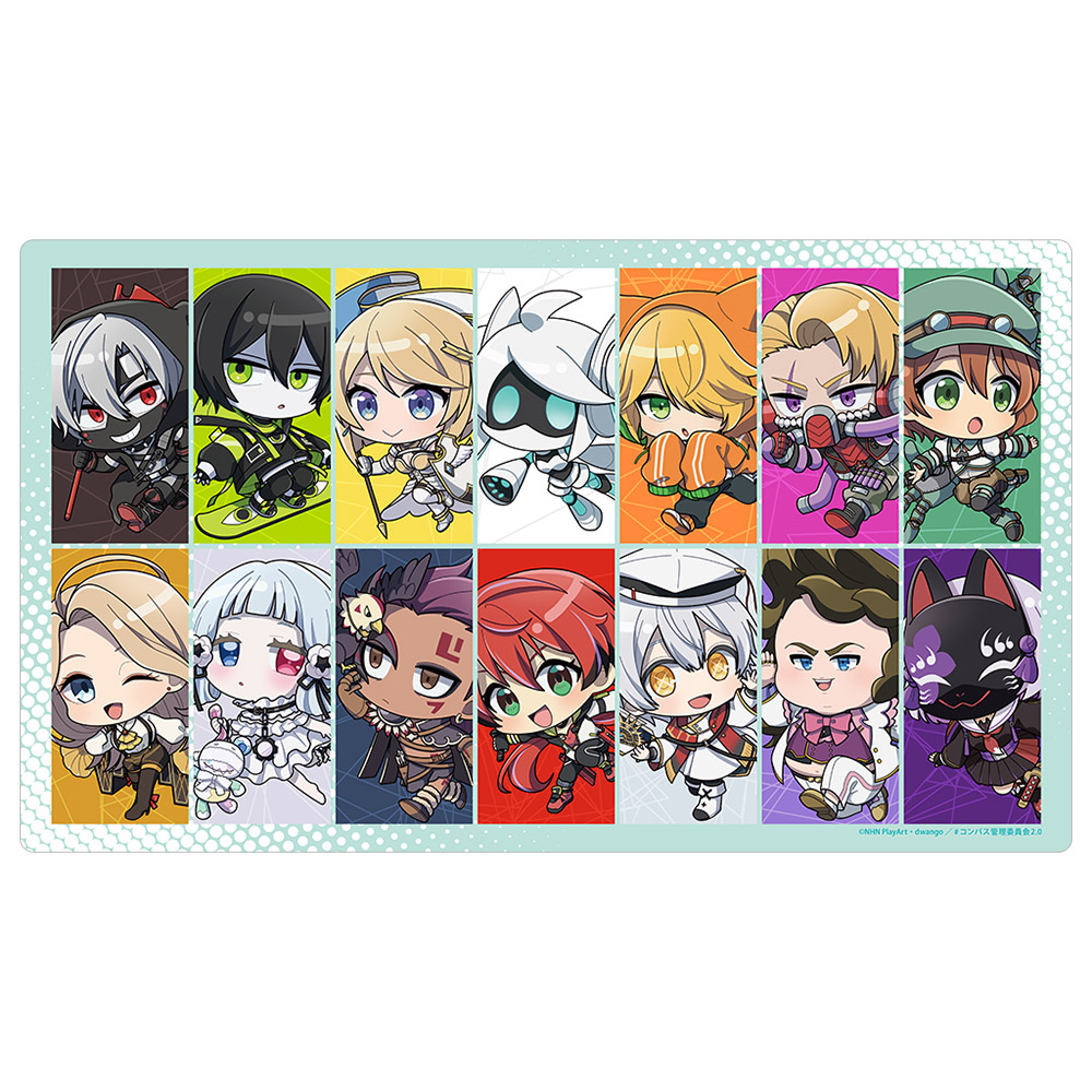 Amazon.co.jp: OSICA ダンまち リュー・リオン ラバーマット