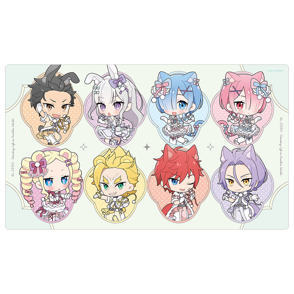 Re:ゼロから始める異世界生活 ifレムルートイラストラバーマット Re:ゼロから始める異世界生活]ラバーマット（けもみみアイドル